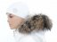 Kožušinový lem na kapucňu - golier medvedíkovec  M 35/14 (69 cm)