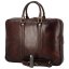 Kožená taška na notebook Fabian choco hnědá 2