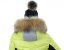 Kožešinový lem na kapuci - límec mývalovec M 40/1 (50-54 cm) 2