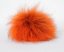 Kožušinový brmbolec medvedíkovec - orange  (13 cm)