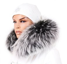 Kožešinový lem na kapuci - límec mývalovec M 36/21 (61 cm) Kožešinový lem na kapuci - límec mývalovec M 36/21 (61 cm)