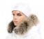 Kožešinový lem na kapuci - límec liška snowtop černo - béžová L 18/16 (44 cm) - Dětský lem Kožešinový lem na kapuci - límec liška snowtop černo - béžová L 18/16 (44 cm) - Dětský lem