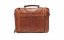 Pánska kožená taška na notebook - batoh SPIKES & SPARROW 1511347 koňak 3
