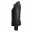 Dámska kožená bunda Emma Long čierna - veľkosť: XL
