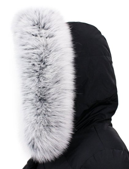 Kožušinový lem na kapucňu - golier líška L 08/30 (70 cm) 2