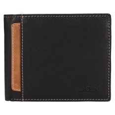 Pánska kožená peňaženka 23470620 čierna