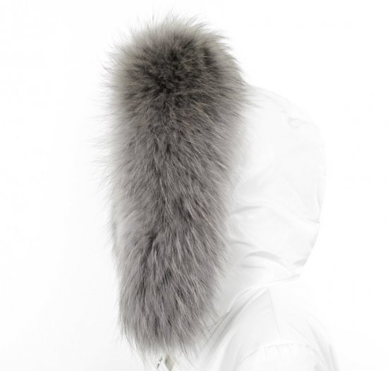 Kožušinový lem na kapucňu - golier medvedíkovec M 154/8 (70 cm)