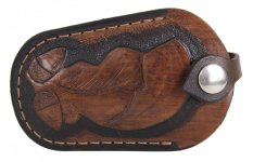 Kožená klíčenka K07/REL 1