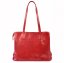 Dámska kožená kabelka PARIS červená 6