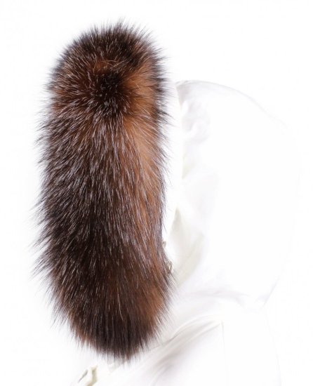 Kožešinový lem na kapuci - límec liška bluefrost wolf LBW 01/3 (70 cm) 2