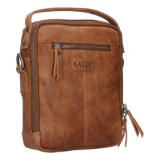 Pánská kožená taška přes rameno LG-25153 camel 2