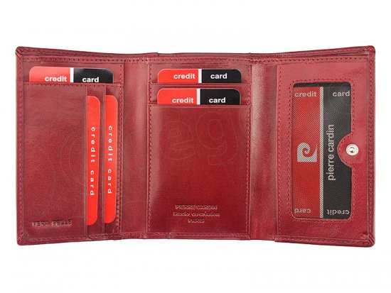 Dámská kožená peněženka Pierre Cardin 2YS520.7 355 černá