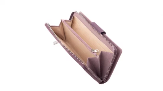 Dámska kožená peňaženka SG-27617 rose/fialová 5