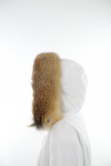Kožušinový lem na kapucňu - golier líška ryšavá L 11 (62 cm)