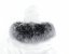 Kožušinový lem na kapucňu - golier medvedíkovec M 36/6 (75 cm)
