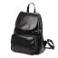Kožený batoh Jordan černý