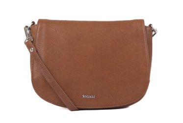 Dámská kožená kabelka SG-29100 koňak