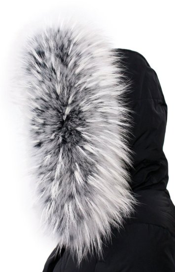 Kožešinový lem na kapuci - límec mývalovec M 36/83 (70 cm) 2