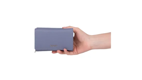 Dámská kožená peněženka SG-27074 Lavender
