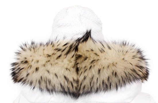 Kožešinový lem na kapuci - límec mývalovec M 155/37 (50 cm) 3