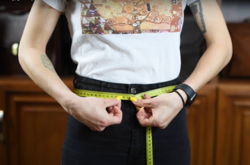 3 způsoby, jak změřit opasek, aby vám dokonale seděl - měření přes pas
