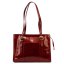 Dámská kožená kabelka Glorie bordo 2