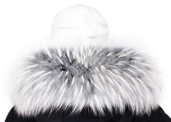 Kožešinový lem na kapuci - límec mývalovec M 36/82 (54 cm) 3