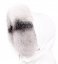 Kožušinový lem na kapucňu - golier líška bluefrost white LB 21/21 (60 cm) 2