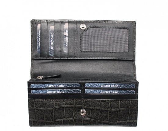 Dámská kožená peněženka SG-27011 černá 2