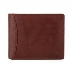 Pánska kožená peňaženka W-28120 hnedá