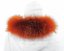 Kožušinový lem na kapucňu - golier medvedíkovec M 159 (74 cm)
