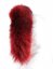 Kožešinový lem na kapuci - límec mývalovec červený M 14/5 (70 cm)