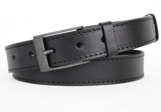 UNI kožený opasek Black Hand 2034-98 černý