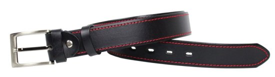 UNI kožený opasek 35-020-9 černý 1