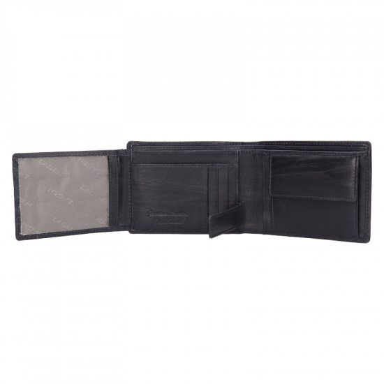 Pánska kožená peňaženka LG-22111 šedá 3