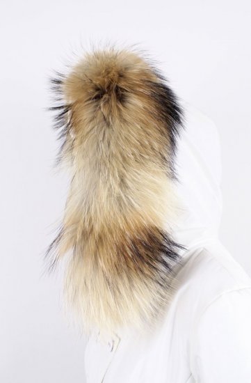 Kožušinový lem na kapucňu - golier medvedíkovec M 43/3 (75 cm)