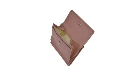 Dámská kožená peněženka SG-21756 baby pink - mincovník