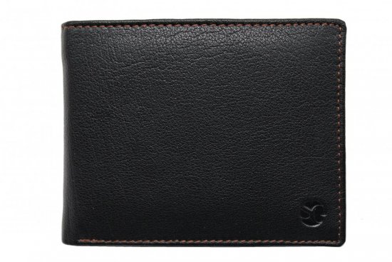 Pánská kožená peněženka SG 2614538 černá koňak 1
