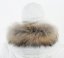 Kožušinový lem na kapucňu - golier medvedíkovec M B4 béžový melír (52 cm)
