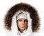Fur trim on the hood - raccoon collar snowtop M 35/63 (65 cm) 1