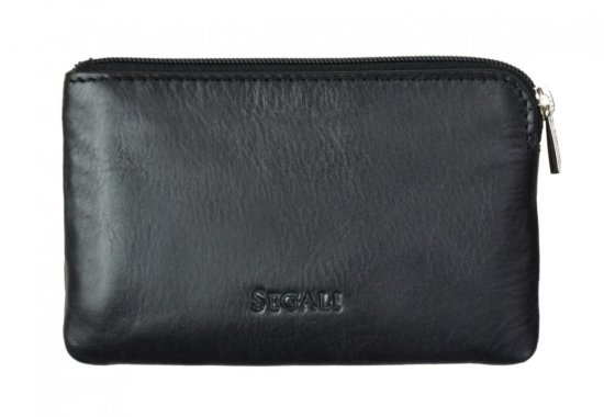 Kožená klíčenka SG-27289 černá
