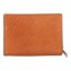 Dámská kožená peněženka LG-27718 koňak - zadní strana