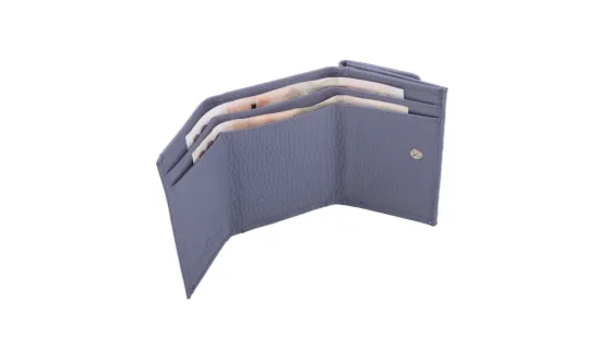 Dámská malá kožená peněženka SG-21756 lavender