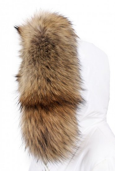 Fur trim on the hood - collared raccoon M 42/29 (68 cm) 2