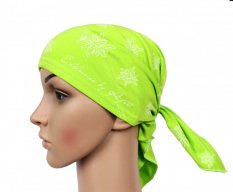 Outdoorový šátek - PROTĚŽ - světle zelený