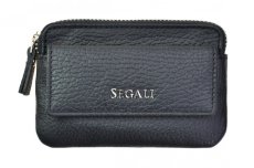 Kožená kľúčenka SG-27483 A čierna Kožená kľúčenka SG-27483 A čierna
