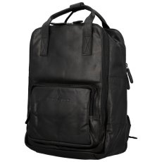 Kožený batoh UNISEX Jarin čierny 2