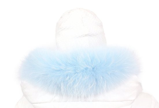 Kožešinový lem na kapuci - límec mývalovec snowtop M 38/19 (61 cm) 3