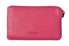 Kožená klíčenka SG-27289 růžová