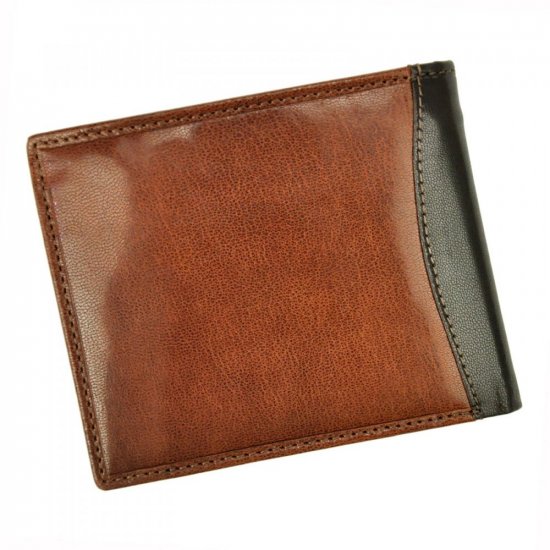 Pánska kožená peňaženka El Forrest 2556/A-21 RFID hnedá 1
